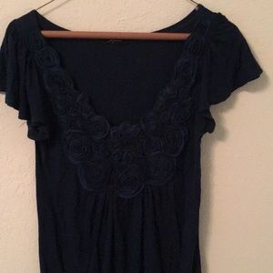 Soprano deep blue shirt from Nordstrom